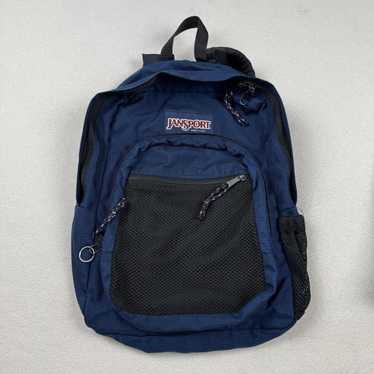 Vintage jansport backpack navy - Gem