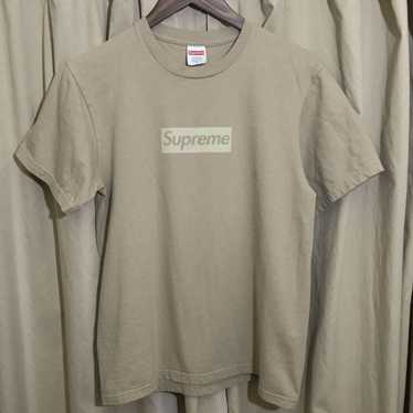 Supreme Tonal Box Logo Tee ベージュ　S Supreme tonal box logo - Gem