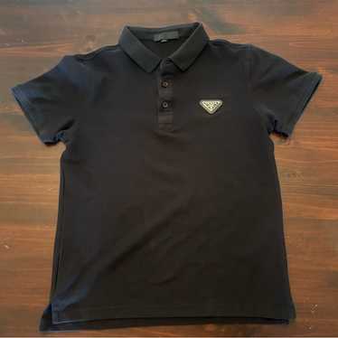 Prada black polo shirt - Gem