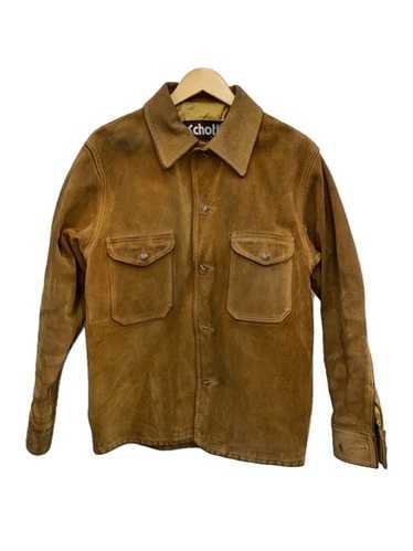 Schott /jacket/38/suede/camel/plain/suede lunch - Gem