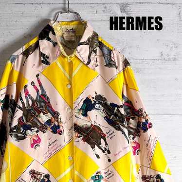 Hermes print silk shirt - Gem
