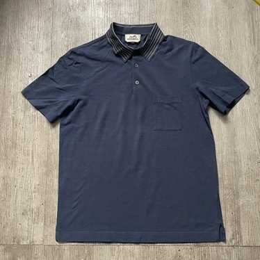 HERMES ポロシャツ　polo shirts 70s 80s 90s Hermes polo shirt l - Gem