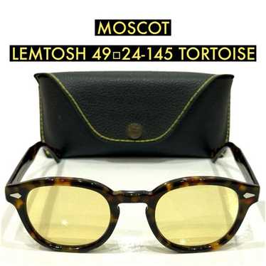 MOSCOT レムトッシュ　49 24-145 MOSCOT LEMTOSH JAPAN LIMITED 49 24-145 SUNGLASSES GRAY LENS