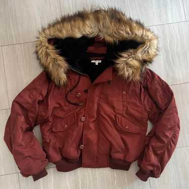 ジャケット・アウター DIESEL n2b fur jacket archive Y2K Diesel n2b puffer - Gem