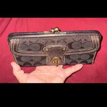 Coach large legacy wallet - Gem