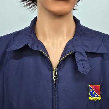 ジャケット・アウター Chaps Ralph Lauren Logo Stadium Jacket Vintage Chaps Ralph Lauren Leather Varsity Jacket Men's