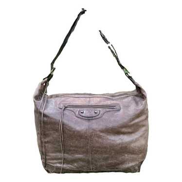 バッグ 00s BALENCIAGA Courier XL Shoulder Bag Balenciaga Courier XL Bag - Black Shoulder Bags, Handbags