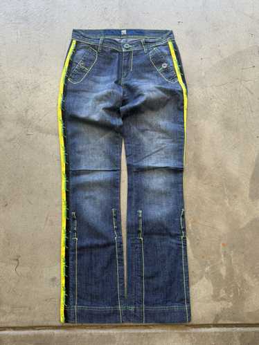 MARITHE FRANCOIS GIRBAUD 00's Y2K テクノパンツ Vintage Y2K MFG Marithe Francois Girbaud Shuttle Tape Rave