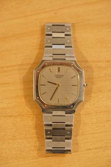 Credor SEIKO QUARTZ スクエア時計 Credor SEIKO QUARTZ スクエア時計 CREDOR - SEIKO CREDOR