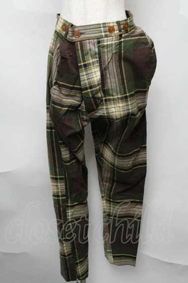 パンツ Vivienne Westwood Man 90s Check Pant USED】90'S VIVIENNE WESTWOOD MAN TARTAN CHECK B