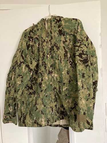 美品　米軍　実物　US NAVY NWU AOR GORE−TEX MEDIUM USN Navy AOR2 Uniform NWU Type III Gore-Tex Parka Jacket