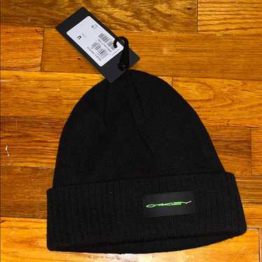 帽子 OAKLEY BLACK knit cap free Oakley black knit beanie - Gem