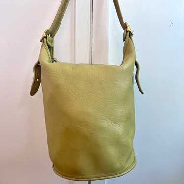 バッグ Vintage Coach XL Duffel Sac Yellow Coach 9085 xl duffle - Gem