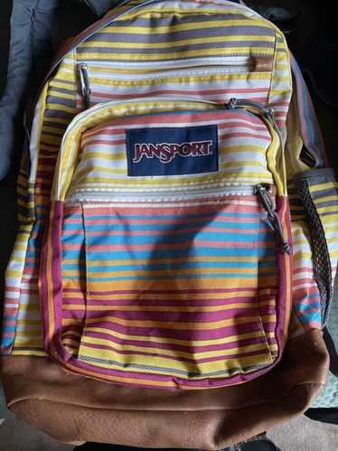 90s JANSPORT バックパック グレー/イエロー　リュック　ヴィンテージ 90s JANSPORT バックパック グレー/イエロー リュック