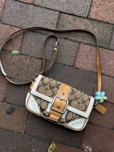 バッグ Coach Soho Hobo Shoulder Bag Leather y2k Vintage Coach Soho 3653 Hobo Shoulder Bag Black Leather Y2K