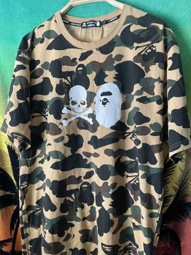 Lサイズ レア BAPE x mastermind Crewneck Lサイズ レア BAPE x mastermind Crewneck