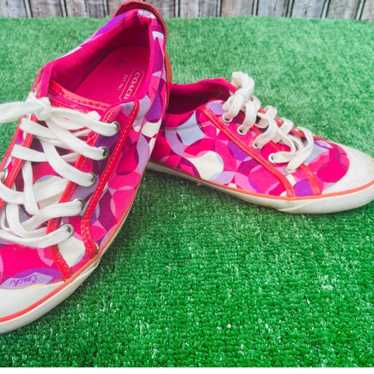 Pink coach sneakers - Gem