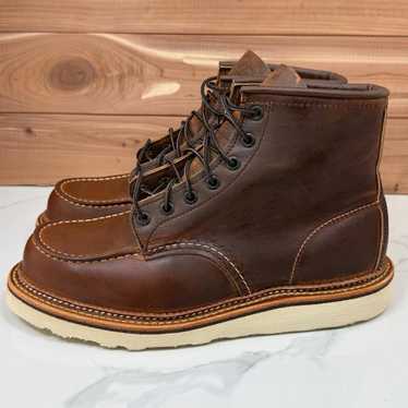 靴 RED WING 1907 US 81/2inch 1907 Classic Moc Toe Copper Rough & Tough – Red Wing Amsterdam