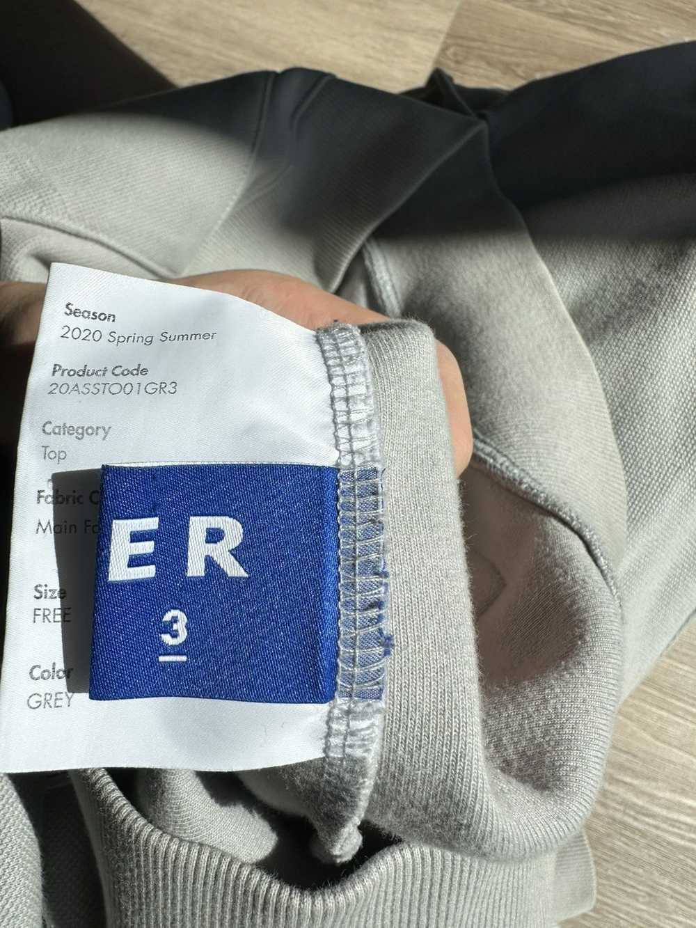 Ader Error 2020S/S Asymmetric Ader Error Hoodie - image 4