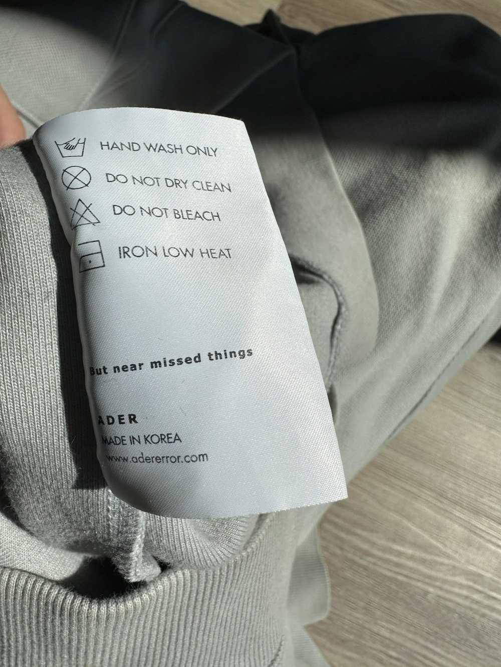 Ader Error 2020S/S Asymmetric Ader Error Hoodie - image 5