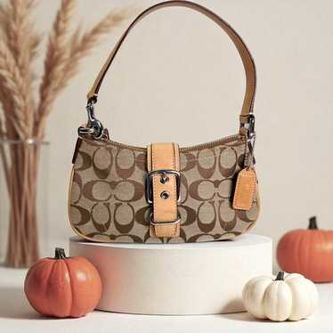バッグ vintage coach old mini Boston brown Coach vintage mini boston - Gem