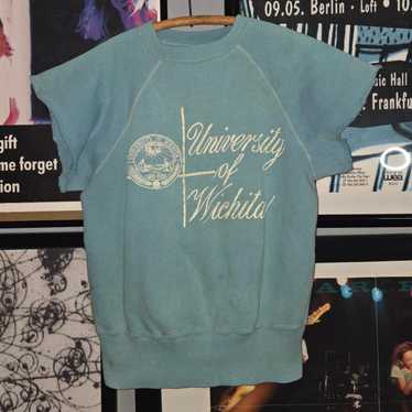 Vintage flock print sweatshirt - Gem