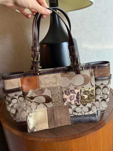 Brown Vintage Coach Bag - Gem