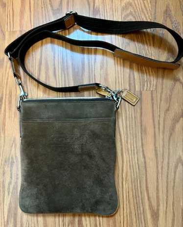 Rare Suede Coach Bag - Gem