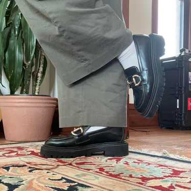 H&m black chunky loafers - Gem