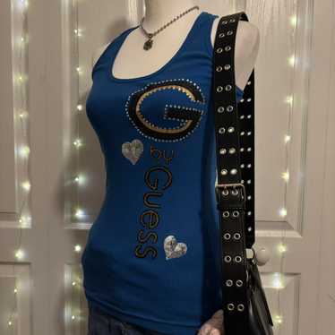 GUESS ヴィンテージ　チューブトップ　y2k GUESS ヴィンテージ チューブトップ y2k GUESS Originals Tube