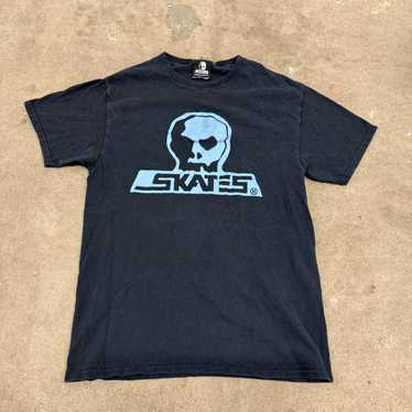 Skull skates t-shirt v019 - Gem