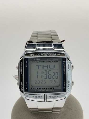 CASIO Databank Quartz Digital Retro Style Silver … - image 1