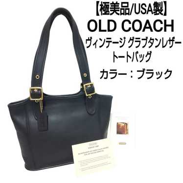 バッグ Vintage Coach Old Leather Tote bag Green COACH VINTAGE WAVERLY LEATHER TOTE BAG 4133 LEAF GREEN | eBay