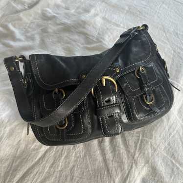 バッグ 65th Coach Legacy Turn Lock Bag Black s-l400.jpg