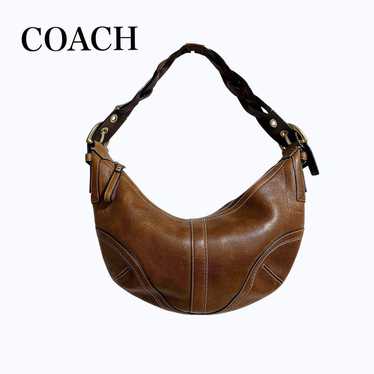 バッグ coach one shoulder brown signature 8K01 Coach 8K01 Beige Signature C Demi Shoulder Bag – Rediscover