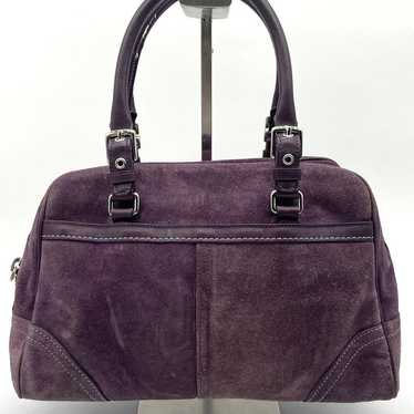 Coach vintage suede handbag - Gem