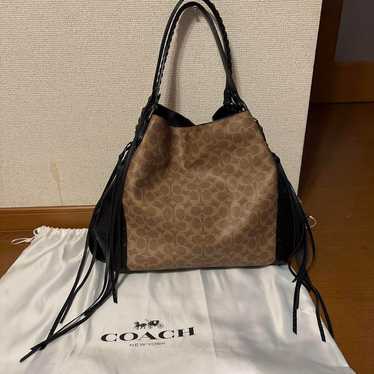 バッグ COACH Signature Hobo Shoulder Bag fringe Coach Off White Leather Nomad Fringe Hobo Coach | TLC