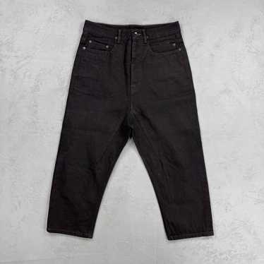 パンツ rick owens 18aw Astaires pants 46 wool RICK OWENS Hollywood Wide Astaires Trousers Black - Wrong