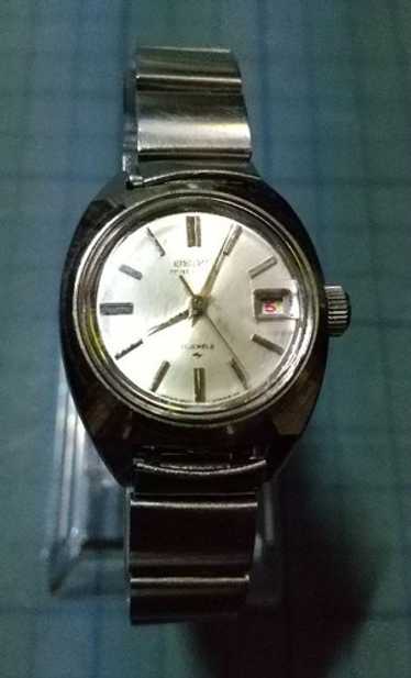 セイコーマチックレディー2517-0211・ SEIKOmatic lady Vintage Seiko Matic Ladies Automatic Stainless Wristwatch