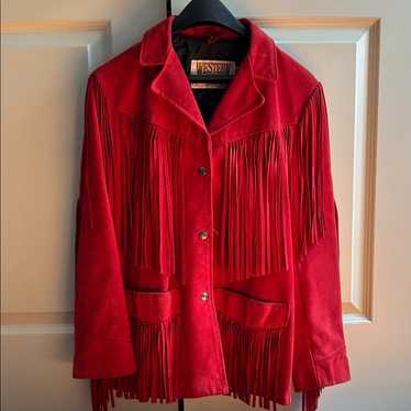 〈 SCHOTT 〉western fringe suede jacket Vintage 1970's Schott Western Fringe Suede Jacket – La