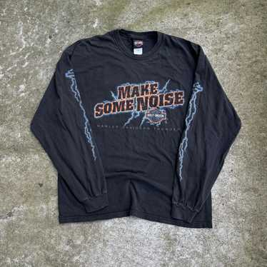 美品 希少HARLEY DAVIDSON LIGHTNINGロンT 美品 希少HARLEY
