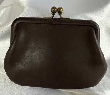 Vintage Coach Change Purse Black がま口 Vintage Coach Change Purse Black がま口 Vintage Coach Black