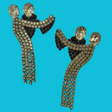 Butler&Wilson ダンスをする男女　ブローチ ビンテージ Rare butler and wilson - Gem