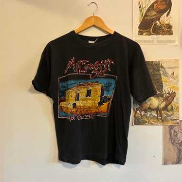 Midnight Oil Tシャツ XL 1993 Midnight Oil Earth Sun and Moon All Over Print T-Shirt