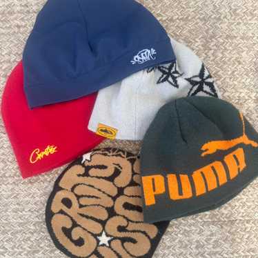 corteiz ビーニー　カモ Corteiz Cstarz Monogram Beanie Black - SS22 - JP