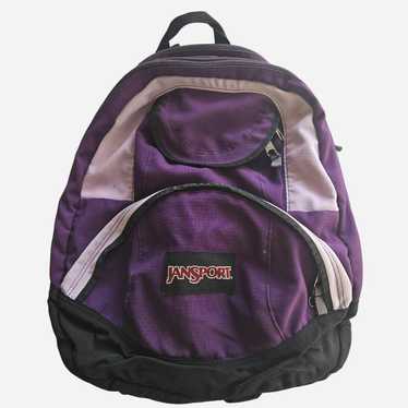 00s JANSPORT BACK PACK y2k アーカイブ Vintage 1990s Y2k Black JANSPORT Nylon BACKPACK Hiking