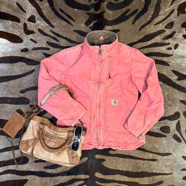pink carhartt jacket - Gem