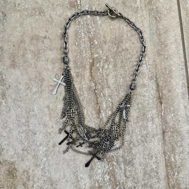 goa vintag necklace フェザー ネックレス lgb gunda gunda ネックレス gunda/ガンダ/ZEBRA NECKLACE /ゼブラ