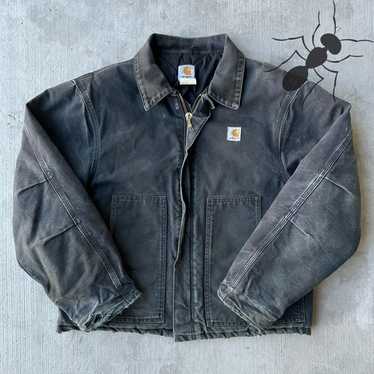 Carhartt ダック トラディショナルジャケット J02 BLK 42 カーハート トラディショナルジャケット J02 BLK 42 - メルカリ