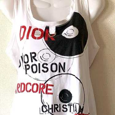 Christian Dior タンクトップ　訳あり特価 J'Adore Dior Tank Top White Cotton Jersey | DIOR